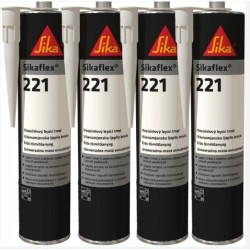 Универсальный клей-герметик с широким диапазоном адгезии Sikaflex®-221, белый