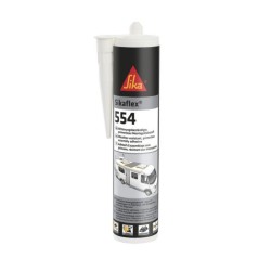 Sikaflex®-554, Бустерний силан-термінований (STP) клей для міцного склеювання, 600 мл, білий