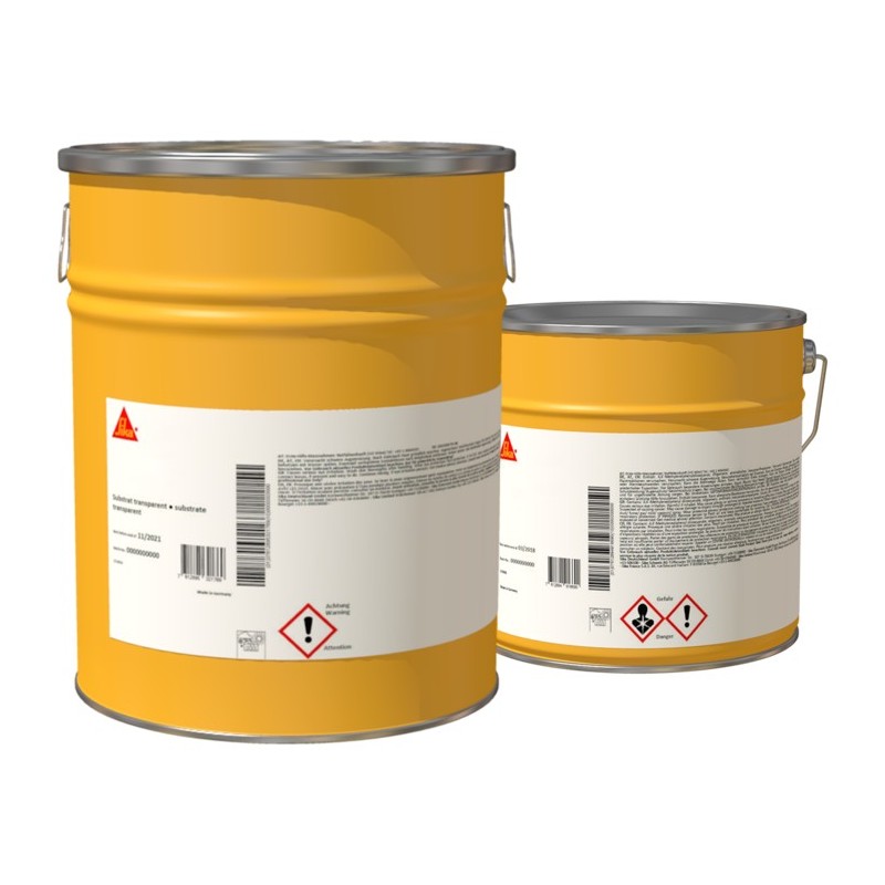 Комлект суміш для палуб/яхт/катерів Sika Transfloor 352 SL A+B вирівнююча двокомпонентна поліуретанова 25 кг Сірий