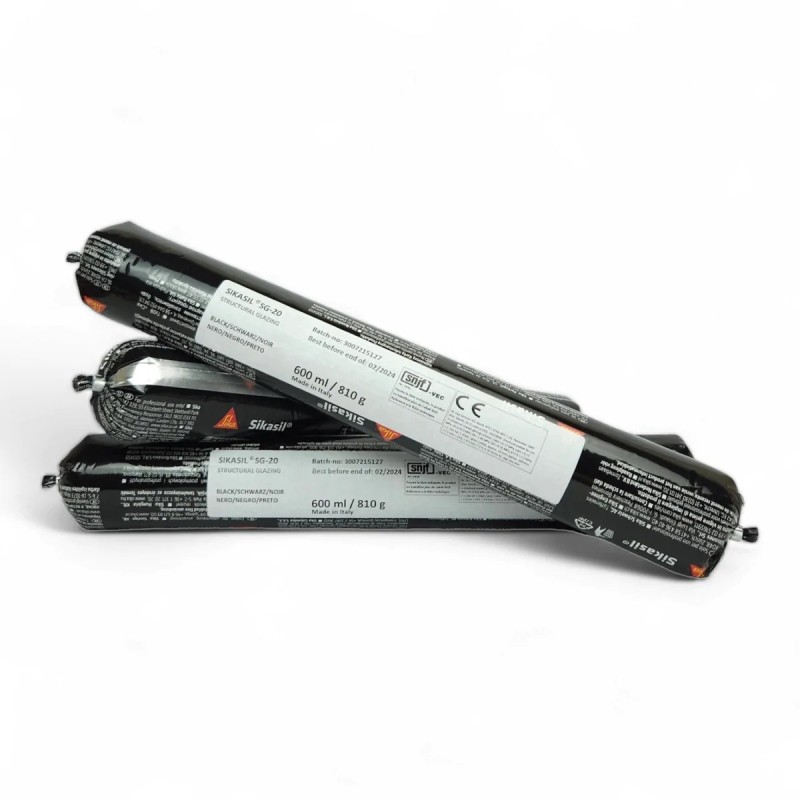 Sikasil SG-20 - Высокопрочный конструкционный силиконовый клей, 600 мл