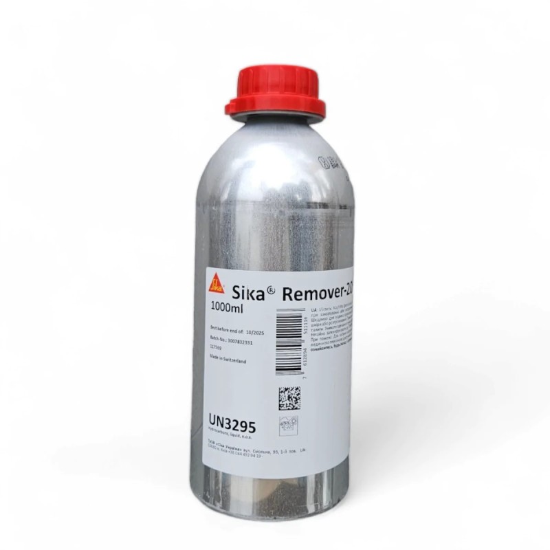 Sika Remover-208 - Растворитель, не содержащий смазочных масел для работы с полиуретанами