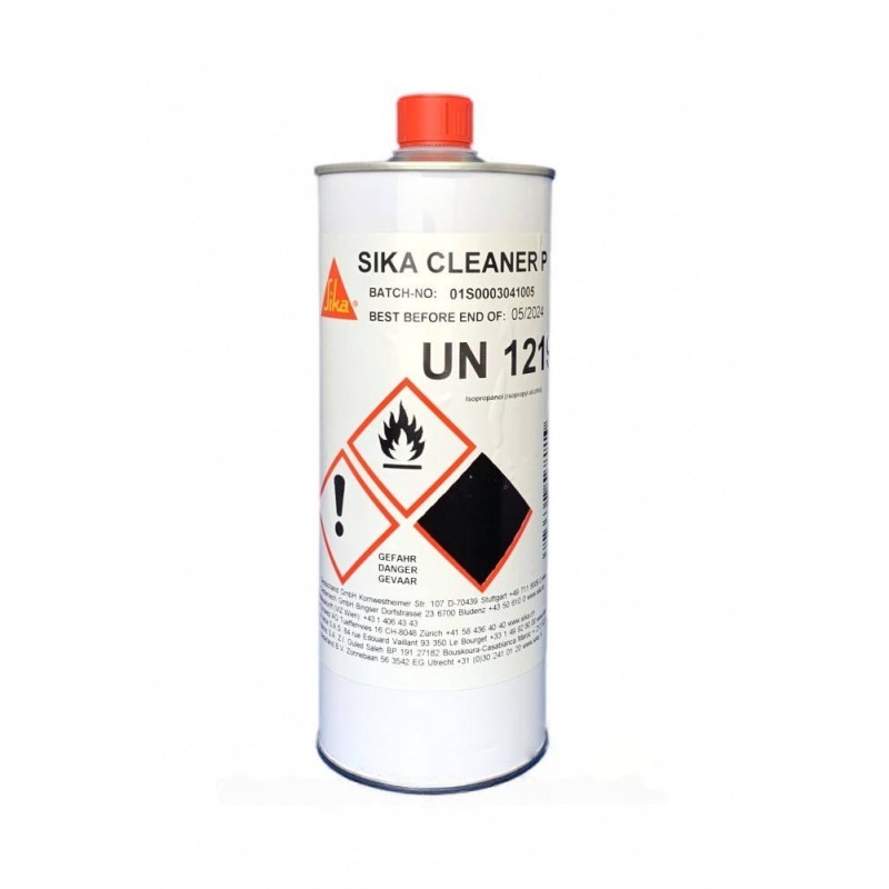 Sika®Cleaner-P - спиртовий розчин, що містить поверхнево-активні речовини, 1 л