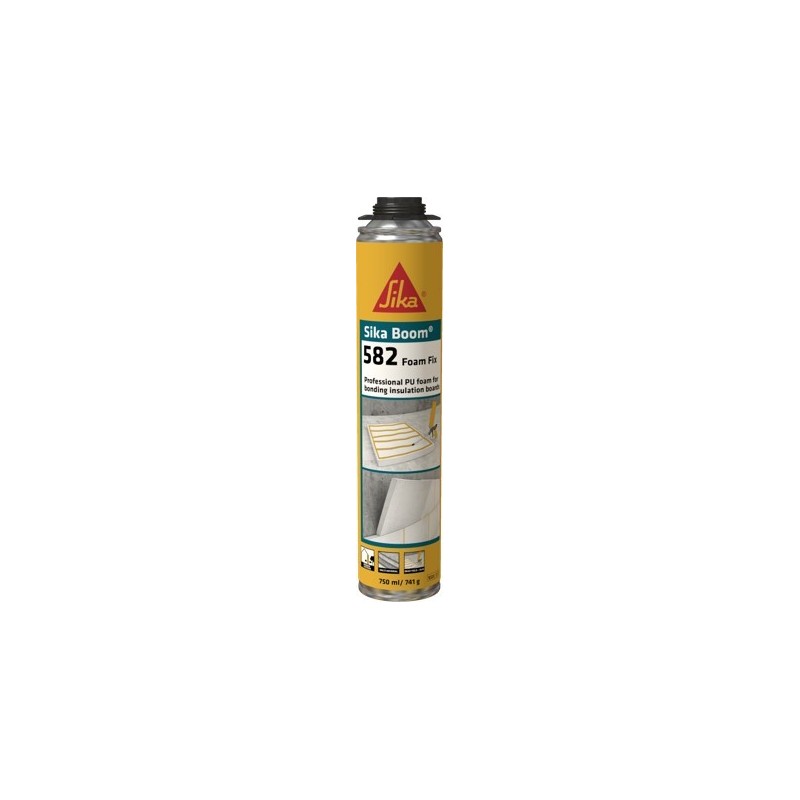 Клей-піна під пістолет SikaBoom®-582 Foam Fix, 750 мл