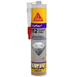 Sikaflex-112 Crystal Clear - Повністю прозорий універсальний герметик та клей, 290 мл.