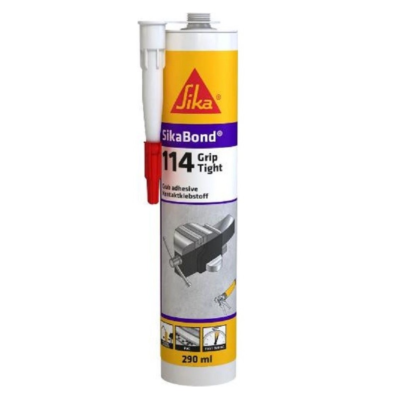 Клей монтажный Sika SikaBond 114 Grip Tight 290 мл