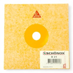 SCHÖNOX D21 160x160 21mm/25 - настінний елемент ущільнення для вводу-виводу комунікацій - D21 мм