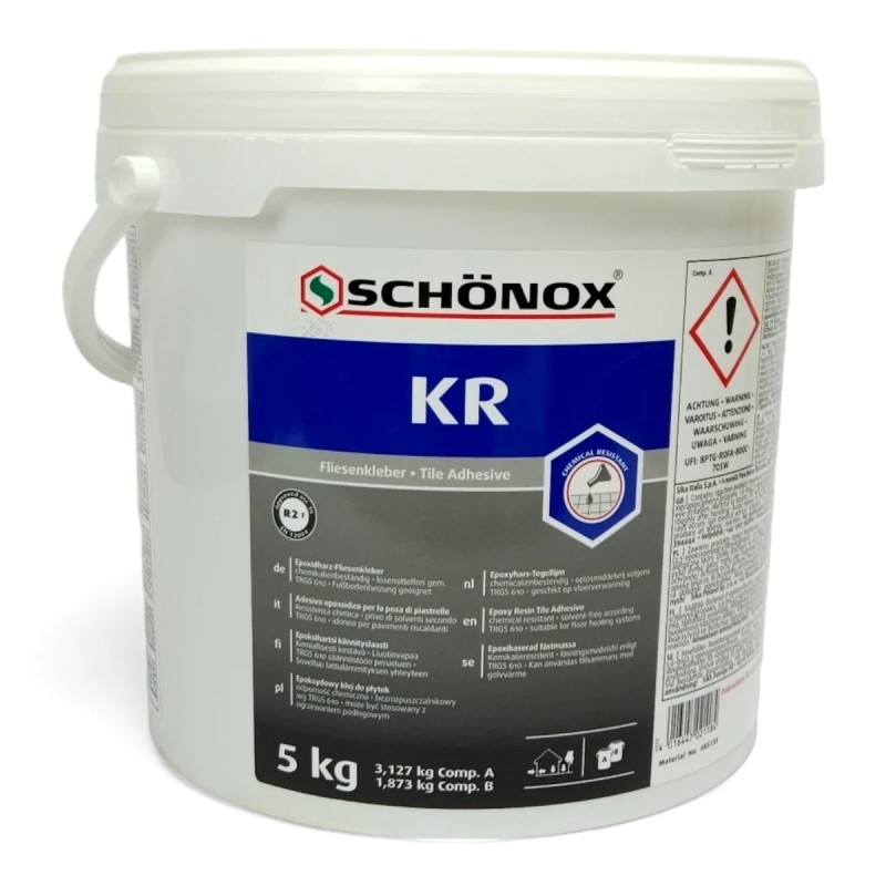 2К епоксидний універсальний клей для плитки SCHÖNOX KR (AB), 5 кг