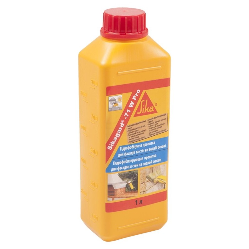 Захисне покриття для фасадів Sika Sikagard-71 W Pro 1 л