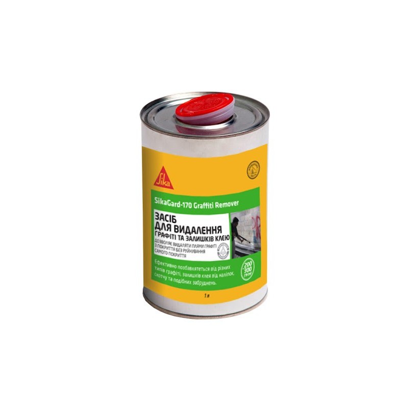Sikagard-170 Graffiti Remover (1л) Смывка граффити и остатков клея