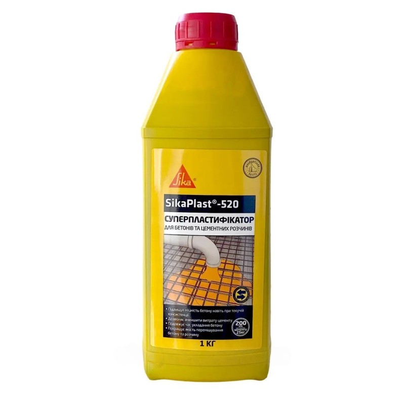 Суперпластифікатор Sikaplast 520/ 1 кг