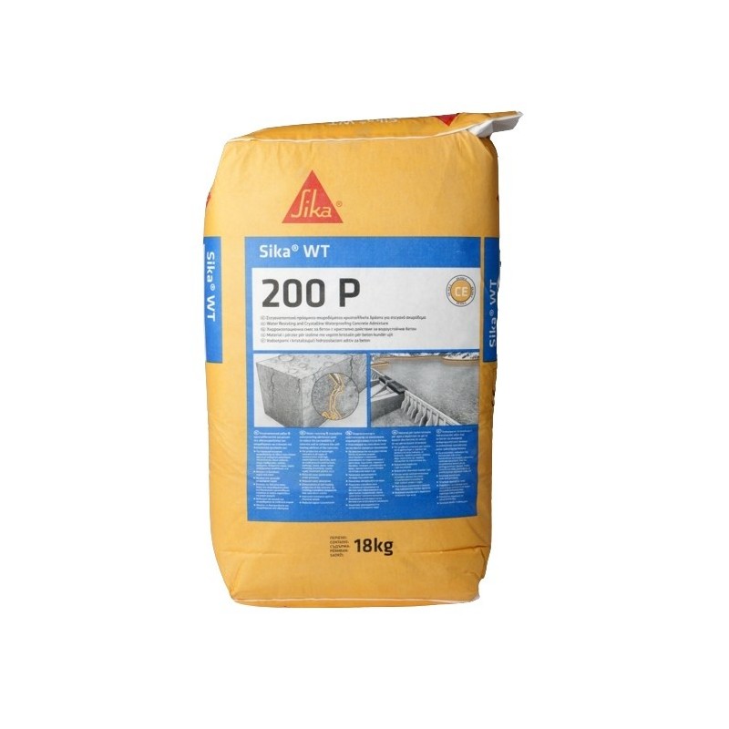 Sika WT 200P - Порошкоподібна добавка для водонепроникних бетонів, 18 кг