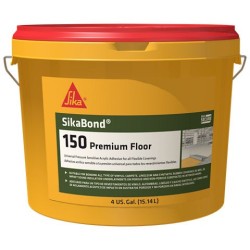 Клей дисперсійний SikaBond 150 Premium Floor для різних типів покриття для підлоги лінолеум/ПВХ/вінілова плитка 14 кг (LVT)
