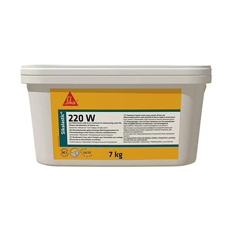 Полімерна акрилова гідроізоляція, Sikalastic®-022W, 7 кг