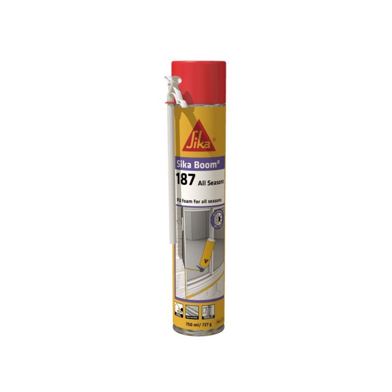 Всесезонная пена монтажная Sika Boom®-187 All Seasons, 750 мл.