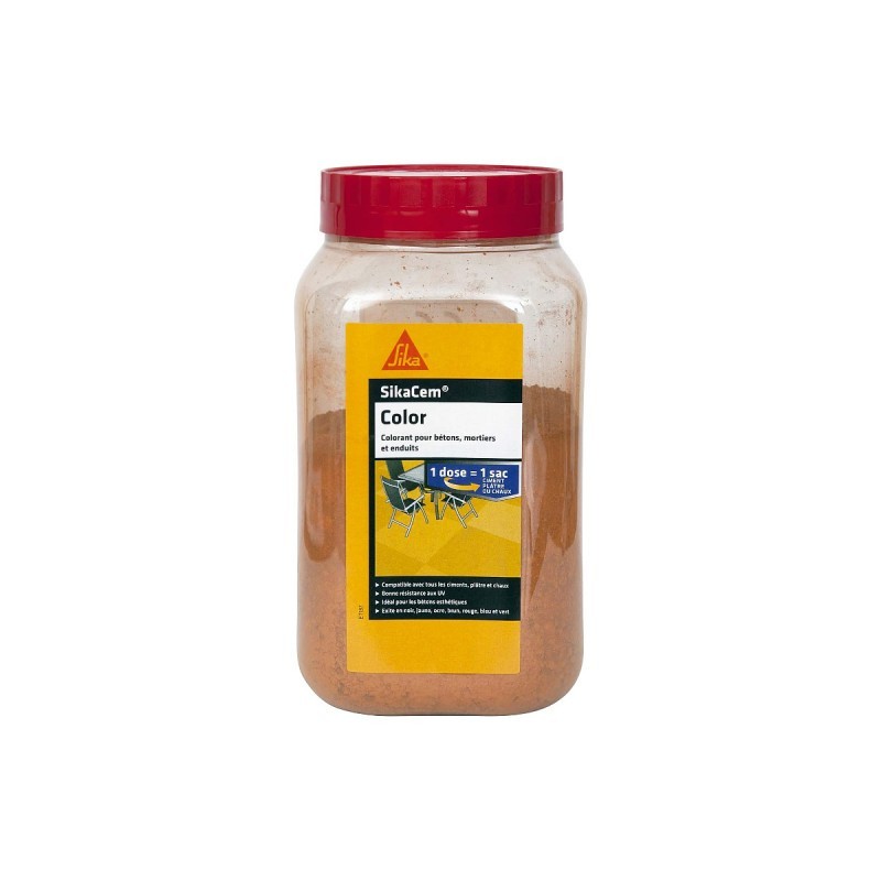 Барвник для будівельних сумішей SikaCem® Color, 400 гр., Охра