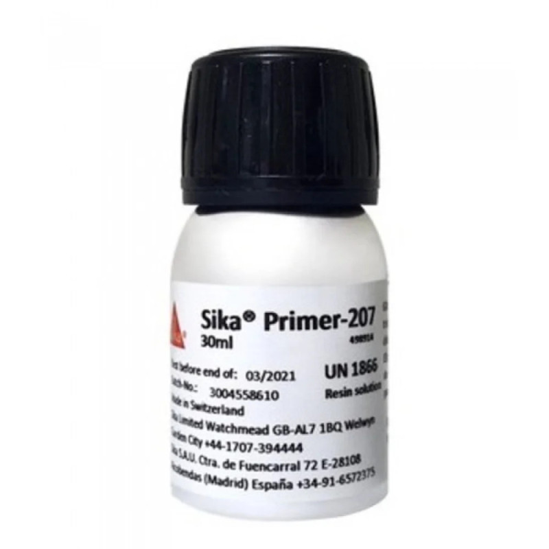 Sika® Primer-207 - Однокомпонентна ґрунтовка для скла, 30 мл