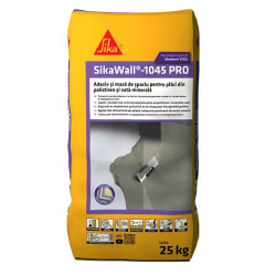 Sikawall-1045 Pro (RO) Смесь для приклеивания/армирования фасадного утепления 25 кг