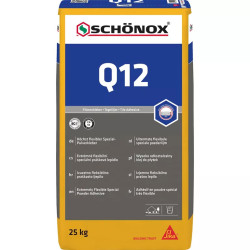 Schonox Q12 Суперэластичный клей без ограничения формата (DE) 25 кг