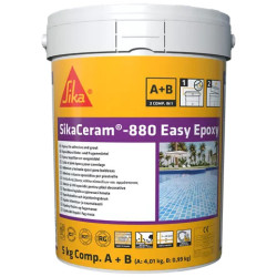 SikaCeram-880 Easy Epoxy Преміальна еластична епоксидна затирка 5 кг 9 кольорів