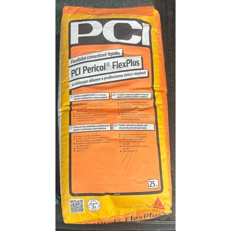 PCI Pericol Flex Plus Клей для плитки еластичний, преміальний (CZ) 25 кг