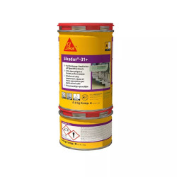 Клей конструкционный двухкомпонентный эпоксидный Sika Sikadur-31  (AB) 1,2 кг (серый)