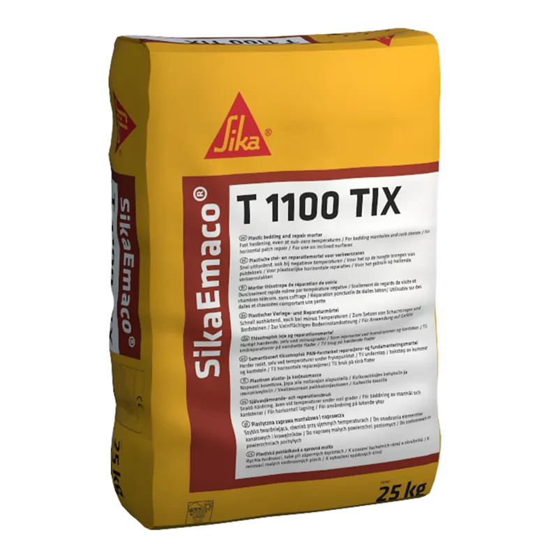 SikaEmaco T 1100 TIX Тиксотропний ремонтний розчин надвисокої міцності, для ремонту  бетону та залізобетону