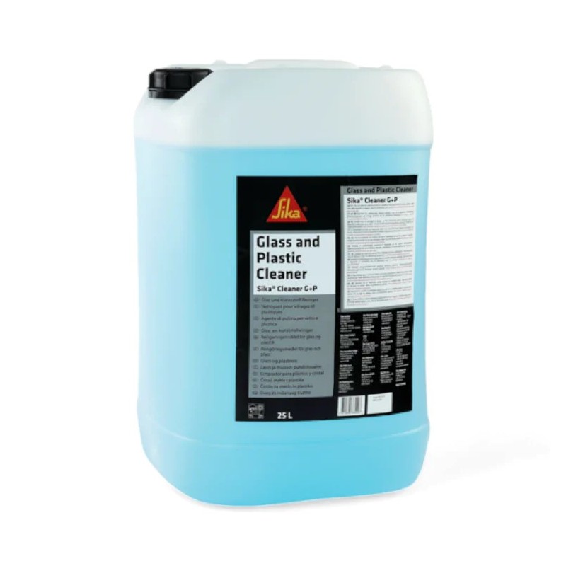 Sika Cleaner G+P - очиститель для стекла и пористых пластиков - Sika 25Л